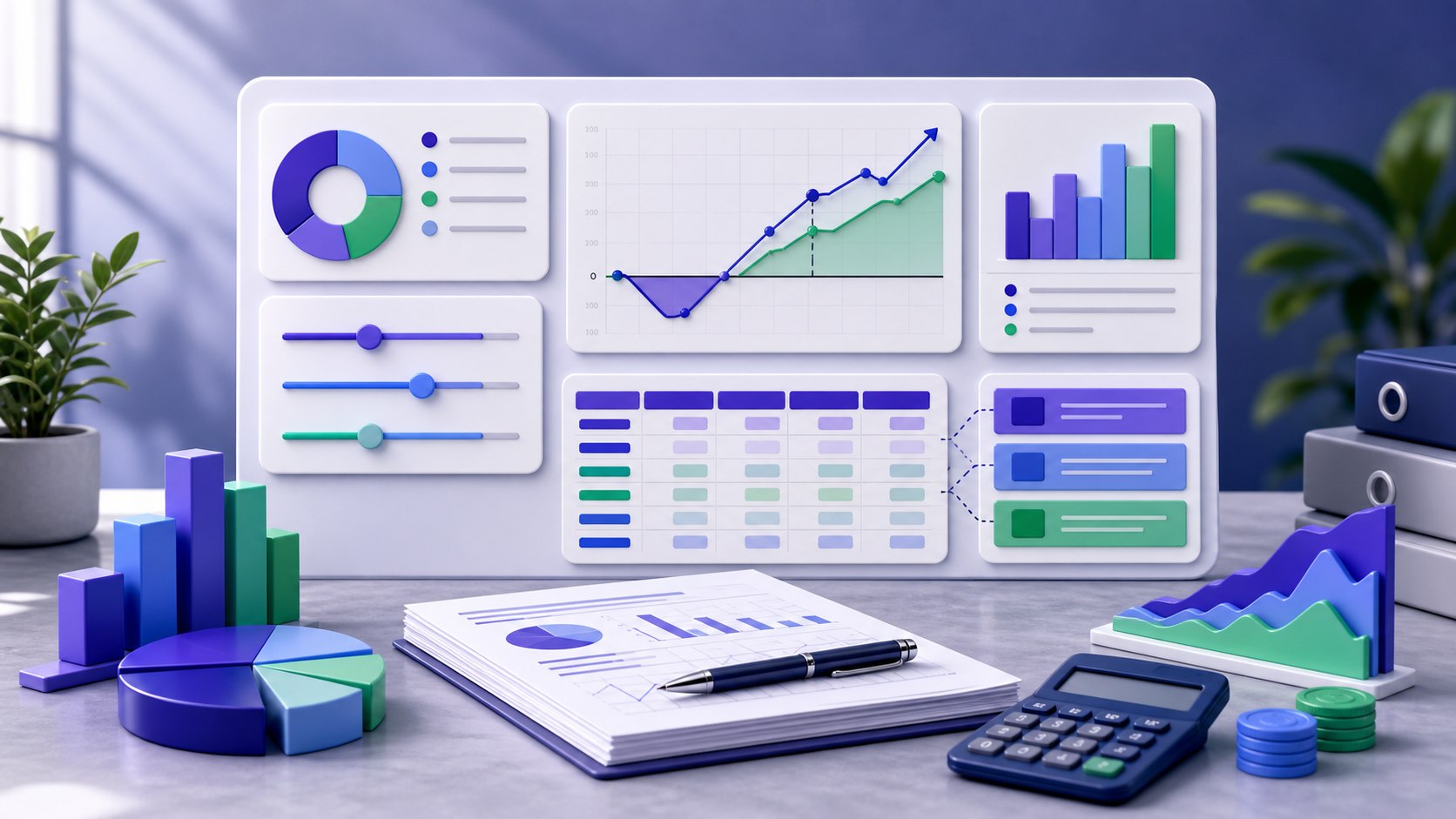 Aperçu d'un prévisionnel financier pour business plan